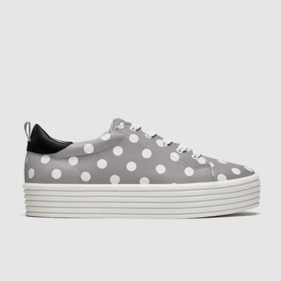 Zara Basic Platform Dot Sneakers - Picture 11 of 11
